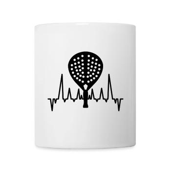 Padel Tennis Sport Racket Player Leisure - Mug - white - Front