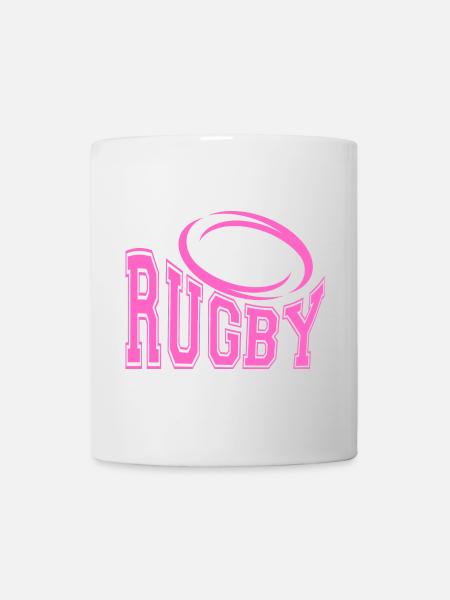 Women's Rugby - Women's Rugby Fans T-Shirt - Mug - white