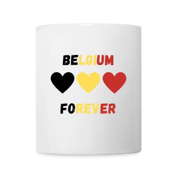 Belgium forever - Mug blanc - blanc - Devant