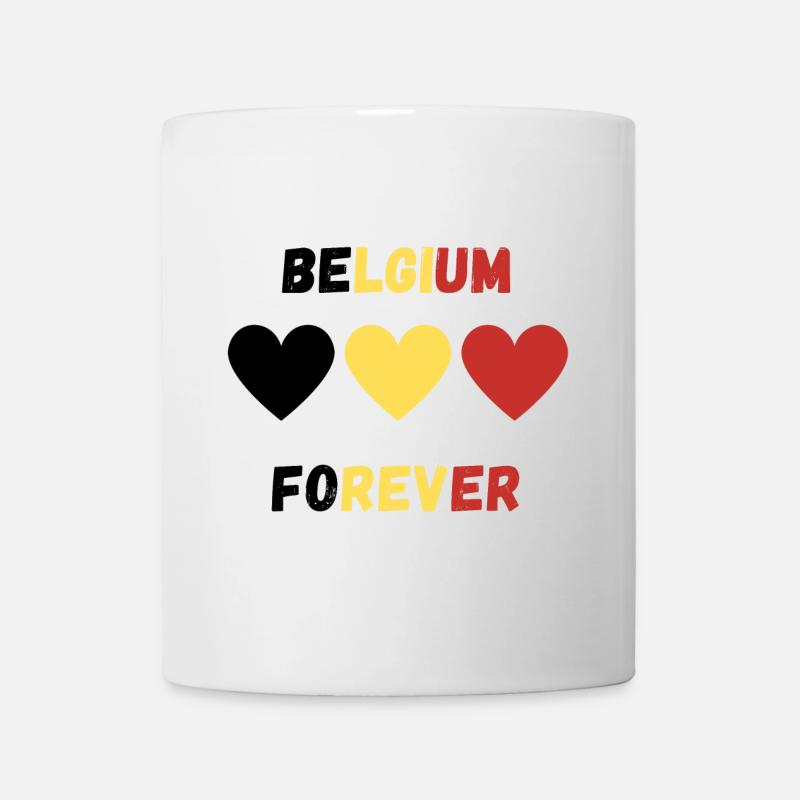 Belgium forever - Mug - white