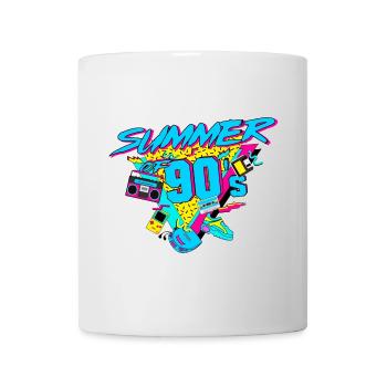 Summer of 90s Retro - Tasse - Weiß - Vorne