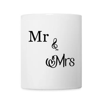 Mr and Mrs - Mug - white - Front