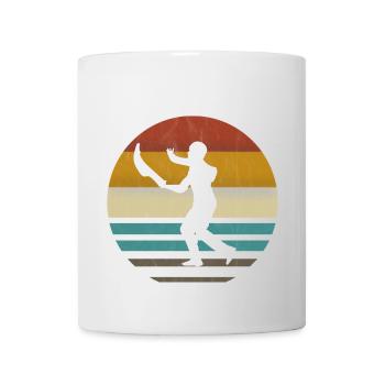 Jai Alai Sports Rétro vintage Cesta-Punta, Pelota - Mug blanc - blanc - Devant