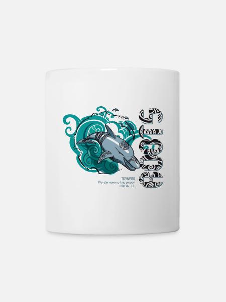 Dauphin Surf Roots - Mug blanc - blanc