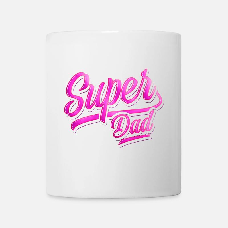 Super Dad - Super Dad - Father's Day - Best Dad - Mug - white