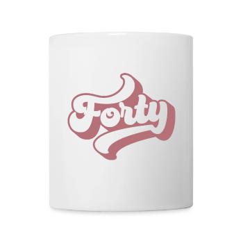Forty 40th Birthday For Women 40 Years Old - Mug - white - Front