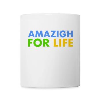 Amazigh for life - Mug blanc - blanc - Devant