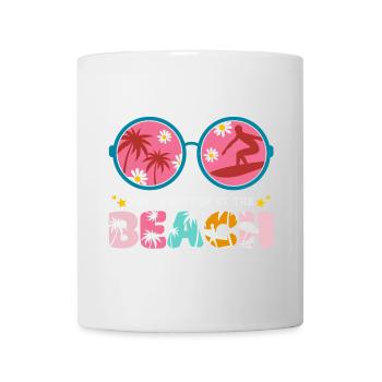 Sommerferien, Sommer, Hallo Sommer - Tasse - Weiß - Vorne