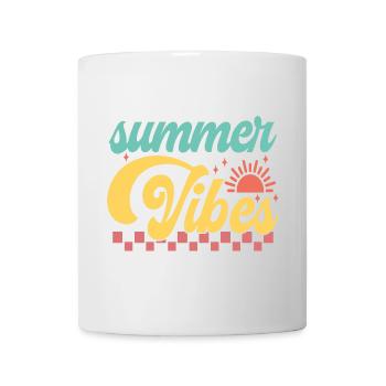Sommer am Meer mit Sommerstimmung - Tasse - Weiß - Vorne