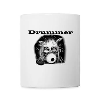 Drummer - Tasse - Weiß - Vorne
