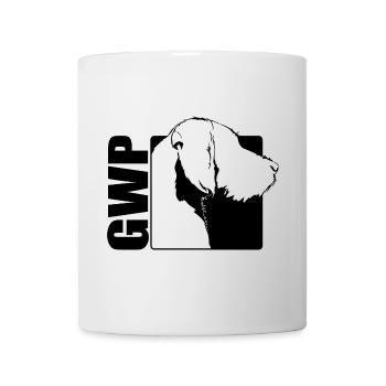 GWP German Wirehaired Pointer Profil Hund Wilsigns - Tasse - Weiß - Vorne