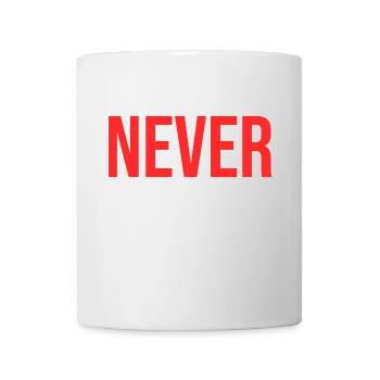 Never Give Up - Mug - white - Front