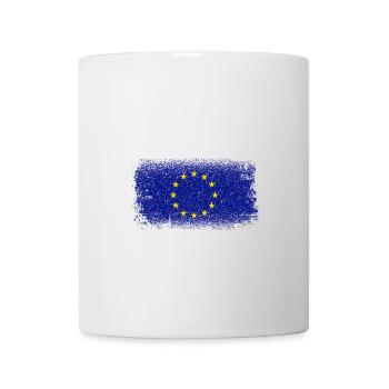 Europe Circle Flag Brush - Tasse - Weiß - Vorne