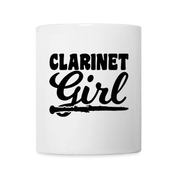 Clarinettes Filles - Mug blanc - blanc - Devant