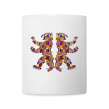 Berlin Pixel Pride - Tasse - Weiß - Vorne