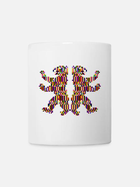 Berlin Pixel Pride - Tasse - Weiß