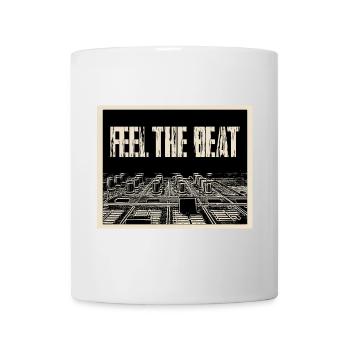Feel the Beat Club Vibe - Mug - white - Front