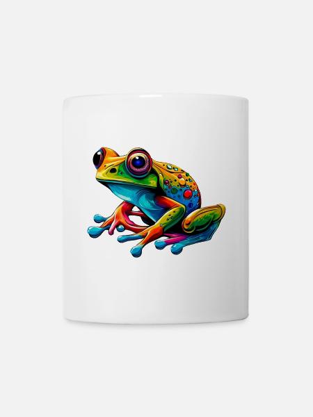 Grenouille - Mug blanc - blanc