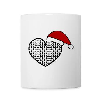 NOËL. ANNEE. ANNIVERSAIRE. RETRAITE. PAPA. MAMAM. - Mug blanc - blanc - Devant