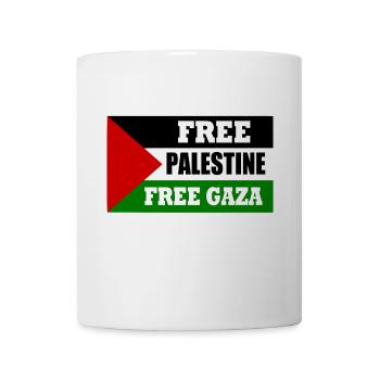Free palestine - Mug - white - Front