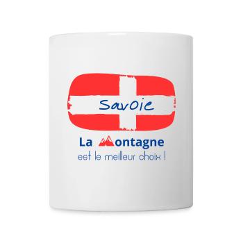 Savoie Montagne Fierté Alpestre - Mug blanc - blanc - Devant