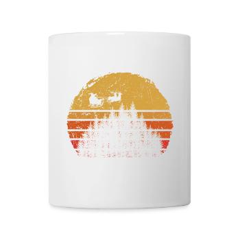 Desert Sunset Camel Silhouette - Mug - white - Front