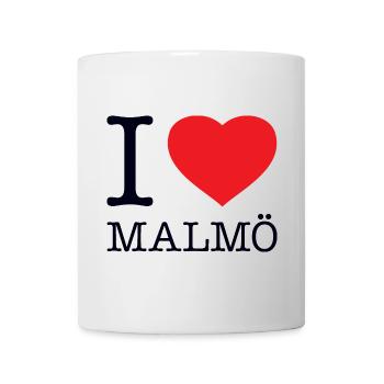 I LOVE MALMÖ - Mug - white - Front