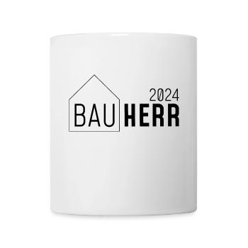 Bauherr - Tasse - Weiß - Vorne