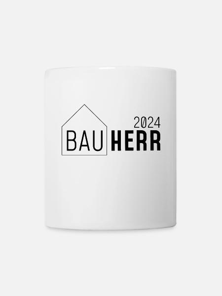 Bauherr - Tasse - Weiß