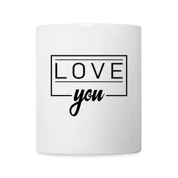love you - Mug - white - Front