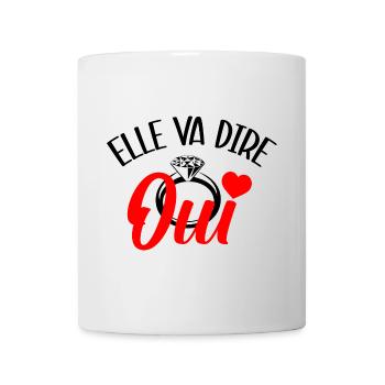 She's going to say yes - Mug - white - Front