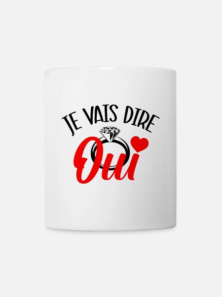 Ich werde ja sagen - Tasse - Weiß