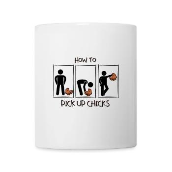 How to pick up girls - How to pick up chicks. - Mug - white - Front