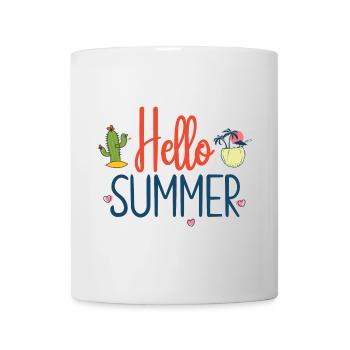 Hello Summer - Mug - white - Front