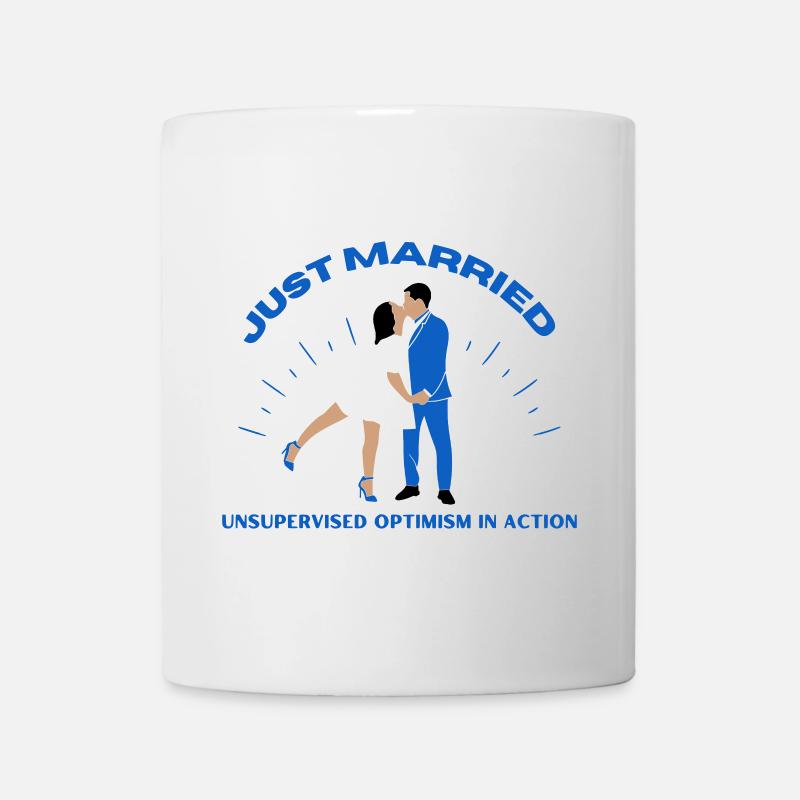 just married | Wedding - Mug - white