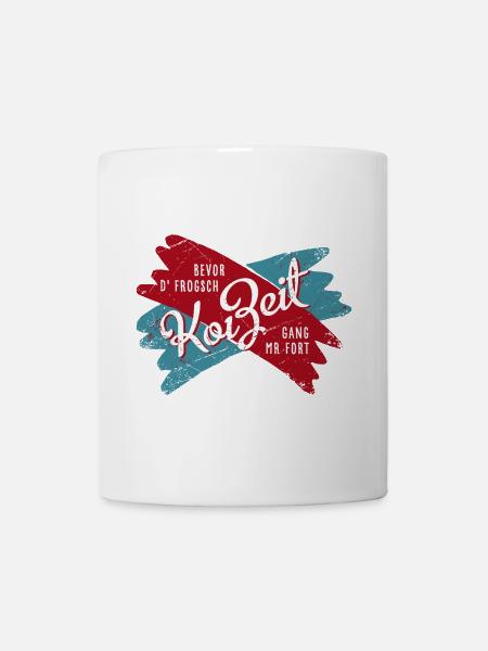 Koi Zeit - Tasse - Weiß