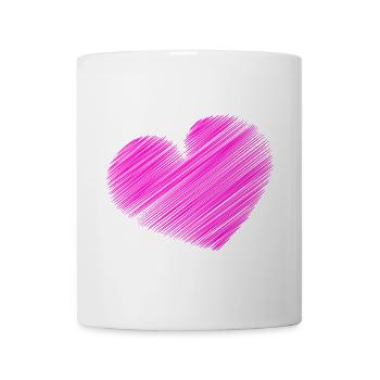 VALENTINE'S DAY. Bachelorette party. I LOVE YOU. I LOVE YOU. LOVE - Mug - white - Front