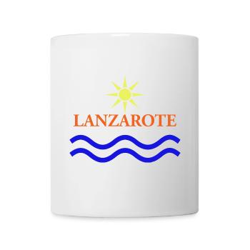 LANZAROTE-Iles Canaries-Espagne - Mug blanc - blanc - Devant