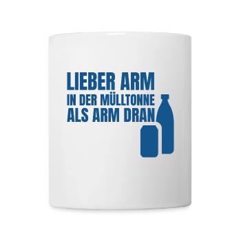 Sarcasme de collectionneur de gages : t-shirt de parole drôle - Mug blanc - blanc - Devant