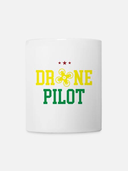 Drohnen-Pilot - Tasse - Weiß