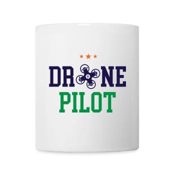 Drohnen-Pilot - Tasse - Weiß - Vorne
