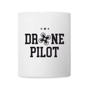 Drohnen-Pilot - Tasse - Weiß - Vorne
