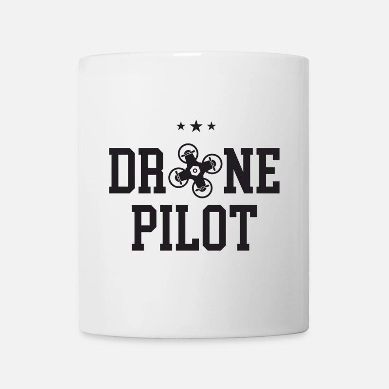 Drohnen-Pilot - Tasse - Weiß
