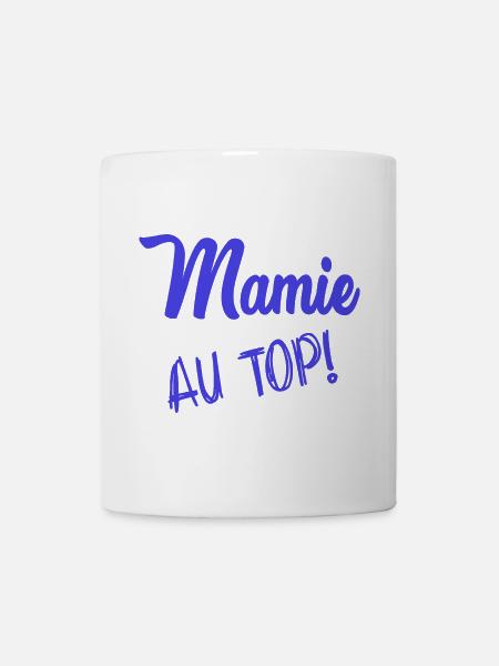 MAMIE. GRAND-MERE. FÊTE DES MÈRES - Mug blanc - blanc
