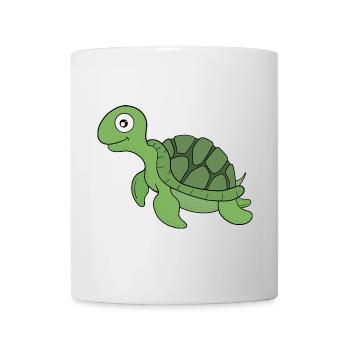 A friendly turtle - Mug - white - Front