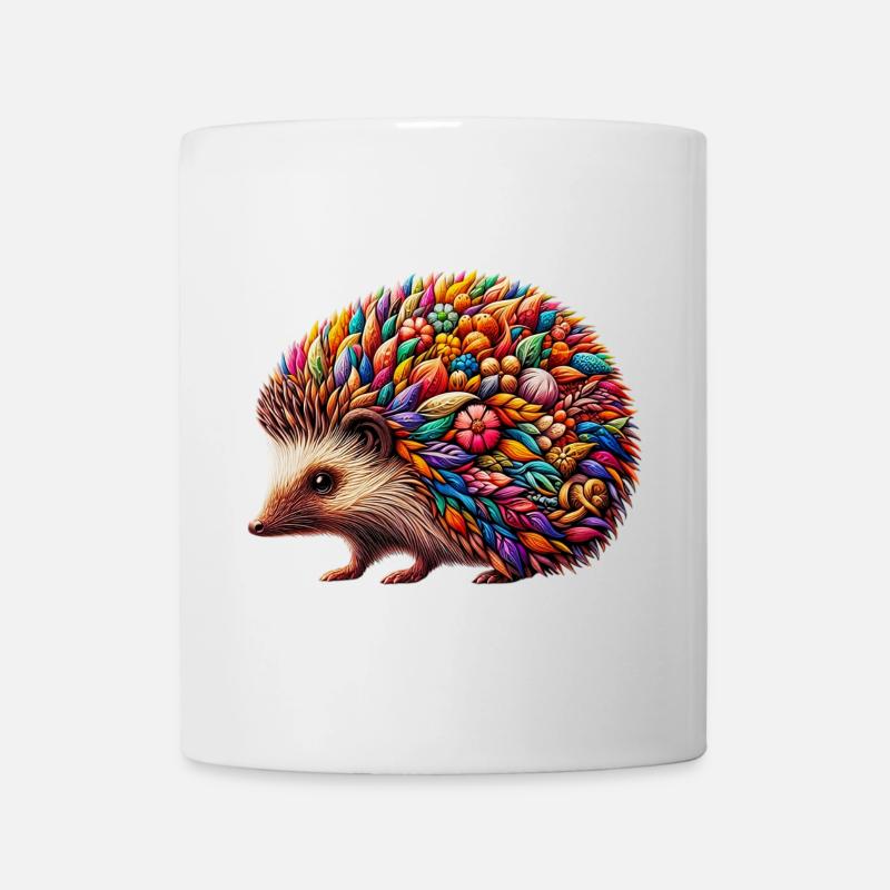 Hérisson - Mug blanc - blanc