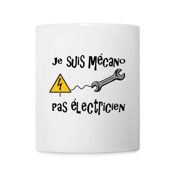 Mécanicien - Mug blanc - blanc - Devant