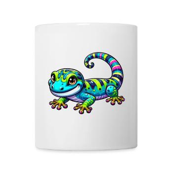Gecko - Tasse - Weiß - Vorne