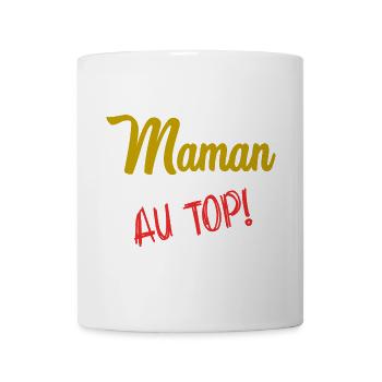 HAPPY MOTHER'S DAY. MOM. MOTHER'S DAY - Mug - white - Front