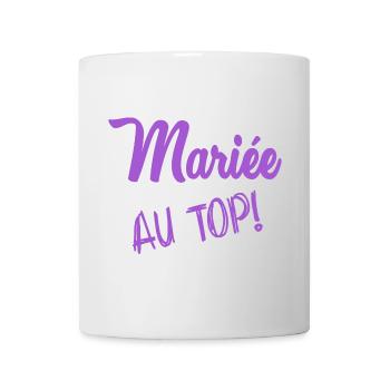 FUTURE MARIEE. EVJF. MARIEE. TEAM. TEAM MARIEE - Mug blanc - blanc - Devant